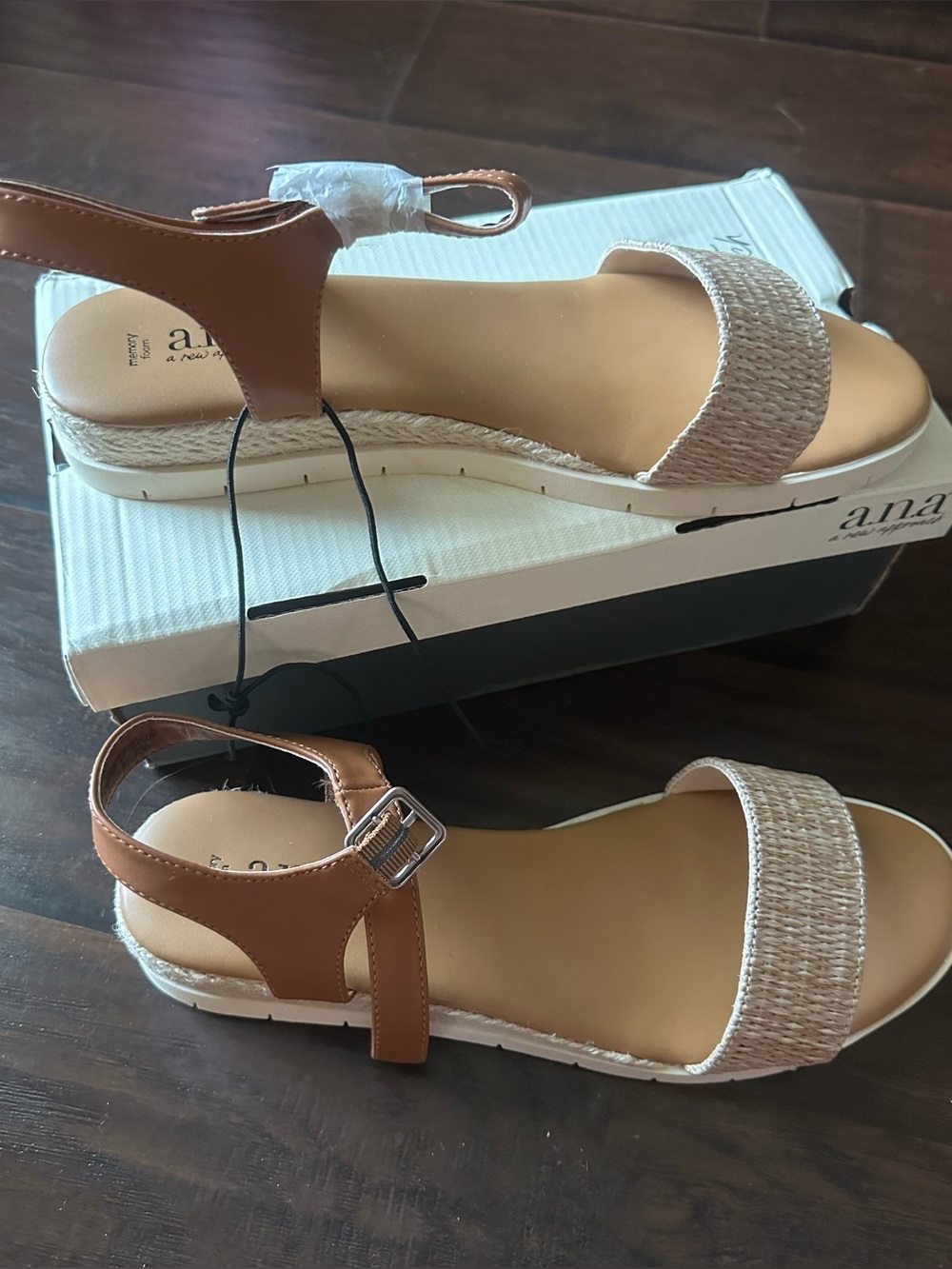 New ana Liah Tan Strap Sandals